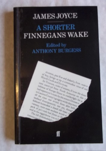 Okładka książki A Shorter Finnegans Wake Anthony Burgess, James Joyce
