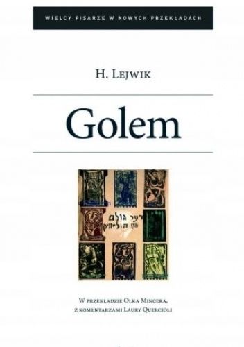 Okładka książki Golem. Dramat w ośmiu obrazach Halper Lejwik