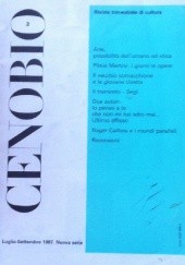 Okładka książki Cenobio  Luglio-Settembre 1987 praca zbiorowa