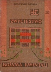 Okładka książki Zwycięstwo Bożyma Kwintali Bolesław Zagała