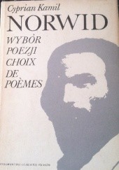 Okładka książki Wybór poezji Choix de poemes Cyprian Kamil Norwid