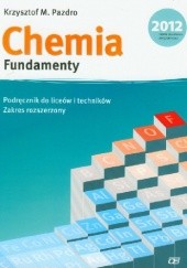 Okładka książki Chemia. Fundamenty. Krzysztof M. Pazdro