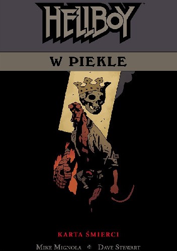 Okładki książek z cyklu Hellboy w piekle