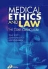 Okładka książki Medical ethics &&& law Hope