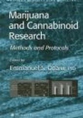 Okładka książki Marijuana & Cannabinoid Research E. Onaivi