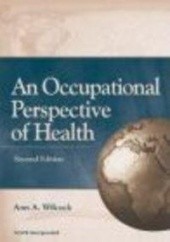 Okładka książki Occupational Perspective of Health A. Wilcock
