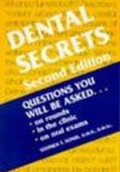 Okładka książki Dental Secrets Stephen T. Sonis