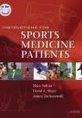 Okładka książki Instructions to Sport Medicine Marc Safran, David A. Stone