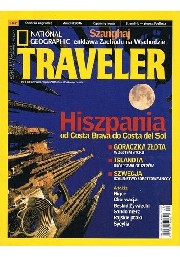 Okładki książek z serii National Geographic Traveler Polska