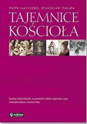 Okładka książki Tajemnice Kościoła Piotr Małyszko, Stanisław Zasada