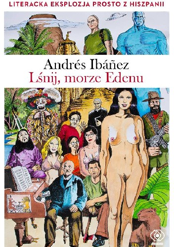 Okładka książki Lśnij, morze Edenu Andrés Ibáñez