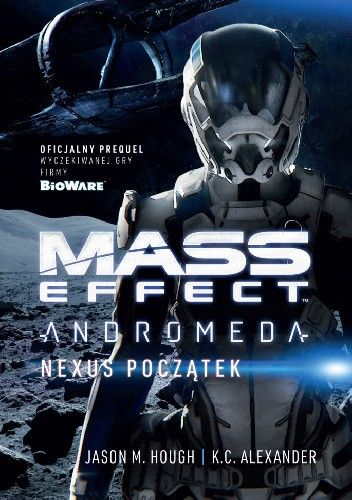 Okładki książek z cyklu Mass Effect: Andromeda