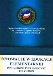 Okładka książki Innowacje w edukacji elementarnej. Mirosława Raczkowska-Lipińska