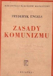 Okładka książki Zasady komunizmu Fryderyk Engels