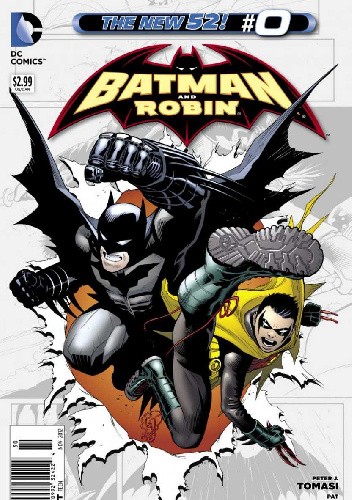 Okładki książek z cyklu Batman & Robin New 52
