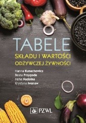 Okładka książki Tabele składu i wartości odżywczej żywności. Wydanie 2 Krystyna Iwanow, Hanna Kunachowicz, Irena Nadolna, Beata Przygoda
