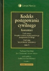 Okładka książki Kodeks postępowania cywilnego Komentarz Tom 5 Jan Ciszewski, Tadeusz Ereciński, Karol Weitz