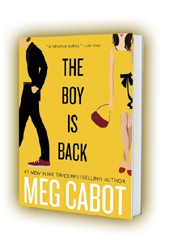 Okładka książki The boy is back Meg Cabot