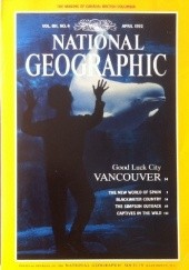 Okładka książki National Geographic Vol.181, No.4 April 1992 praca zbiorowa