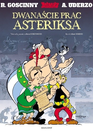 Okładki książek z cyklu Asteriks
