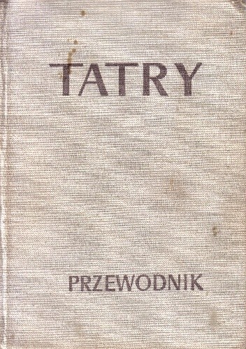 Okładka książki Tatry. Przewodnik Józef Nyka