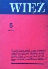 Okładka książki Więź nr 5 (306),kwiecień 1984 praca zbiorowa