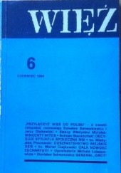 Okładka książki Więź nr 6(308),czerwiec 1984 praca zbiorowa
