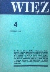 Okładka książki Więź nr 4 (330) kwiecień 1986 praca zbiorowa