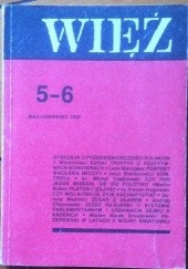 Okładka książki Więź nr 5-6 (331-332) maj-czerwiec 1986 praca zbiorowa