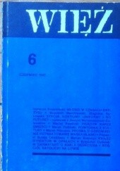 Okładka książki Więź nr 6 (344) czerwiec 1987 praca zbiorowa