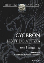Listy do Attyka. Tom I (księgi 1-2)