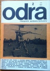 Okładka książki Odra. Miesięcznik społeczno-kulturalny nr 2, luty 1987 Redakcja pisma Odra