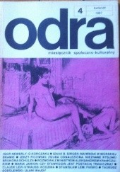 Odra. Miesięcznik społeczno-kulturalny nr 4, kwiecień 1987