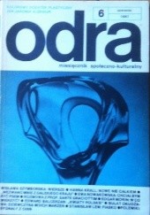 Okładka książki Odra. Miesięcznik społeczno-kulturalny nr 6, czerwiec 1987 praca zbiorowa