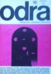 Okładka książki Odra. Miesięcznik społeczno-kulturalny nr 10, październik 1987 Redakcja pisma Odra