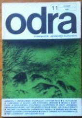 Okładka książki Odra. Miesięcznik społeczno-kulturalny nr 11, listopad 1987 praca zbiorowa