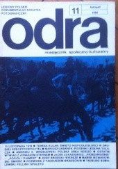 Okładka książki Odra. Miesięcznik społeczno-kulturalny nr 11, listopad 1988 praca zbiorowa