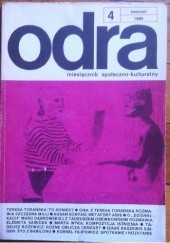 Okładka książki Odra. Miesięcznik społeczno-kulturalny nr 4, kwiecień 1989 praca zbiorowa