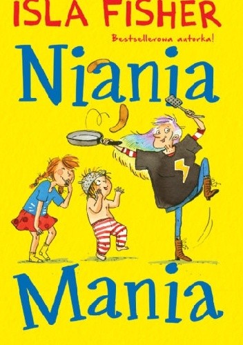 Okładki książek z cyklu Niania Mania