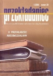 Okładka książki Przekładaniec 1/2008 (20) praca zbiorowa