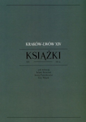 Okładki książek z cyklu Kraków - Lwów