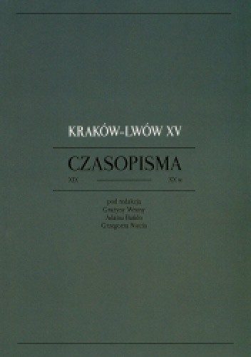 Okładki książek z cyklu Kraków - Lwów