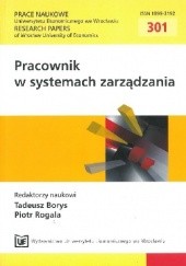 Okładka książki Pracownik w systemach zarządzania Tadeusz Borys, Piotr Rogala