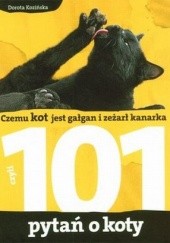 Okładka książki Czemu kot jest gałgan i zeżarł kanarka czyli 101 pytań o koty Dorota Kozińska