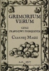 Okładka książki Grimorium Verum Alibeck Egipcjanin