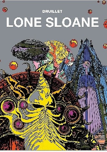 Okładki książek z serii Lone Sloane