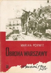 Okładka książki Obrona Warszawy wrzesień 1939 Marian Porwit