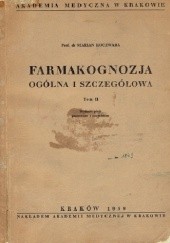 Okładka książki Farmakognozja ogólna i szczegółowa. Marian Koczwara