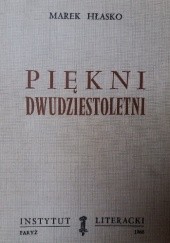 Okładka książki Piękni Dwudziestoletni Marek Hłasko