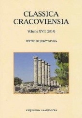 Classica Cracoviensia. Volume XVII (2014)